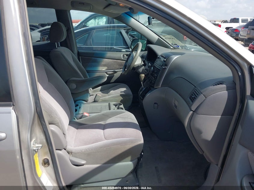 2006 Toyota Sienna VIN 5TDBA23C96S071033 IAAI salvage auction — NORMAL WEAR, Original (Texas), sold $775 on 2026-07-29 (photo 5)