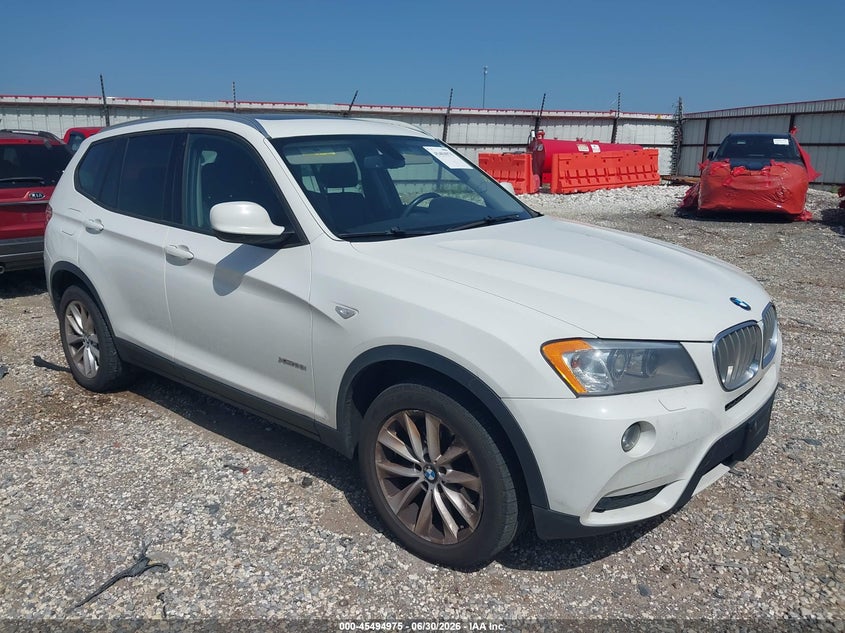 2014 BMW X3 VIN 5UXWX9C51E0D32636 IAAI salvage auction — NORMAL WEAR, Clear (Arkansas), sold $1,775 on 2026-07-09 (photo 1)