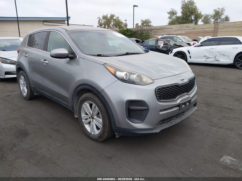 2019 Kia Sportage VIN KNDPM3AC3K7573126 IAAI salvage auction — THEFT, Salvage Title, sold $4,050 on 2026-07-17 (photo 1)