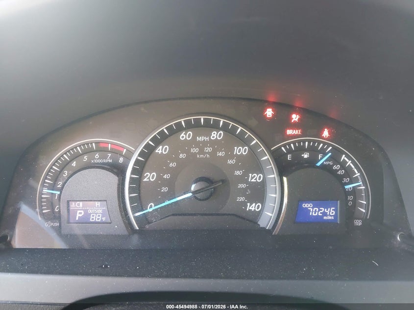2013 Toyota Camry VIN 4T4BF1FK0DR331117 IAAI salvage auction — SIDE, Salvage (Louisiana), sold $2,600 on 2026-07-19 (photo 7)