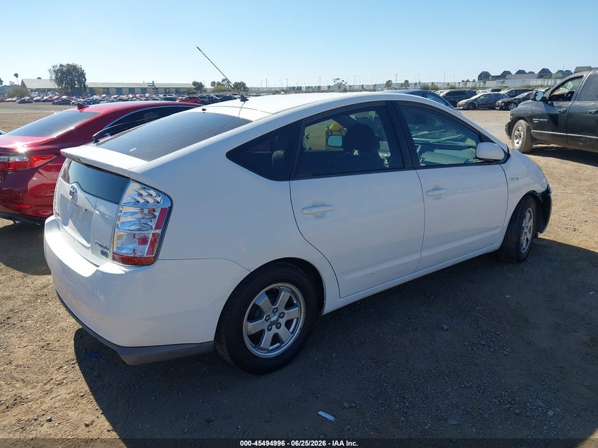 2008 Toyota Prius VIN JTDKB20U383414854 IAAI salvage auction — LEFT FRONT, Salvage (California), sold $600 on 2026-07-20 (photo 4)