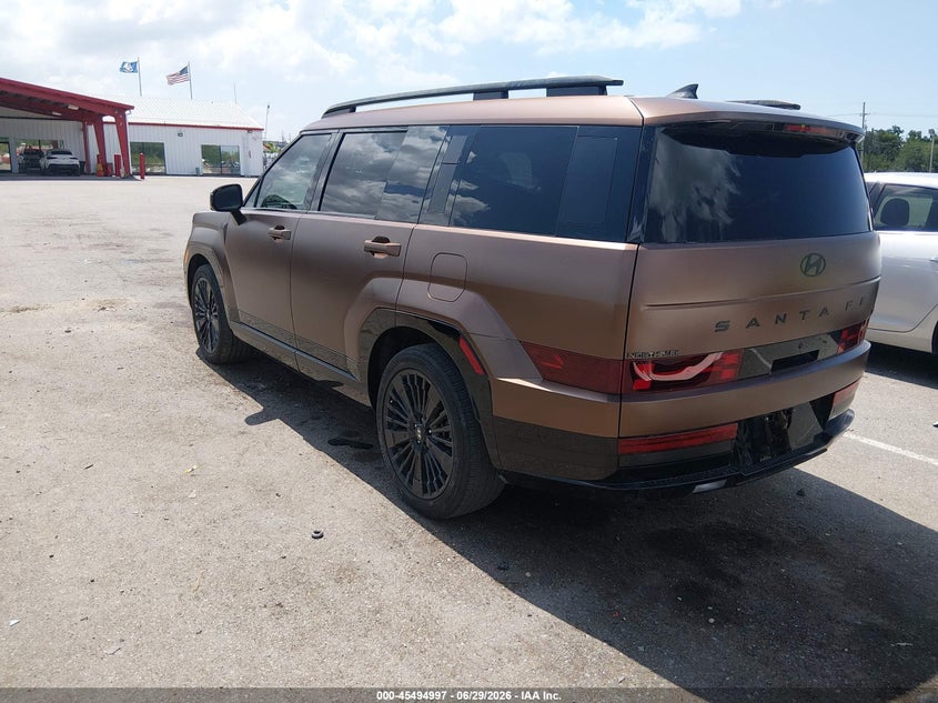 2024 Hyundai Santa fe VIN 5NMP54G10RH016640 IAAI salvage auction — SIDE, Wait Title, sold $14,300 on 2026-07-31 (photo 3)