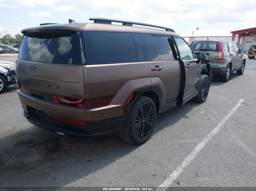 2024 Hyundai Santa fe VIN 5NMP54G10RH016640 IAAI salvage auction — SIDE, Wait Title, sold $14,300 on 2026-07-31 (photo 4)