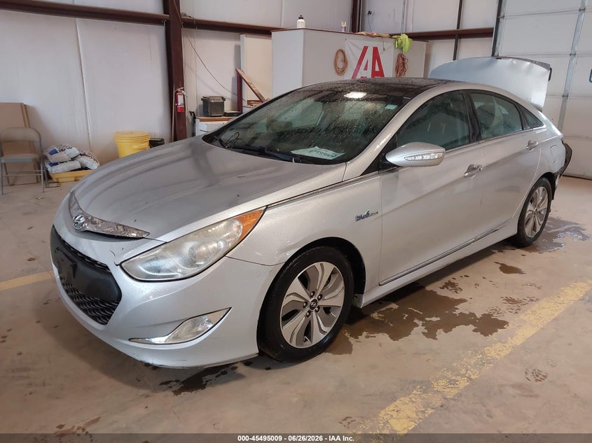 2013 Hyundai Sonata VIN KMHEC4A48DA076244 IAAI salvage auction — FRONT & REAR, Salvage (North Carolina), sold $175 on 2026-07-27 (photo 2)