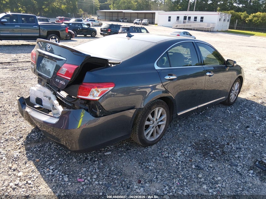 2010 Lexus Es 350 VIN JTHBK1EG7A2408501 IAAI salvage auction — REAR END, Salvage (Georgia), sold $1,650 on 2026-07-31 (photo 4)