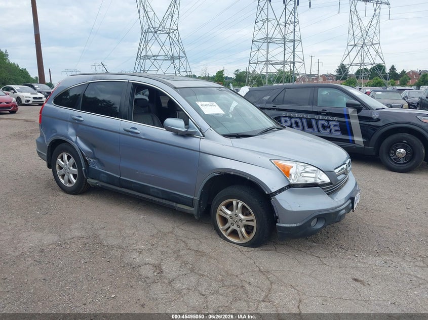 2007 Honda Cr-v VIN JHLRE48797C057102 IAAI salvage auction — NORMAL WEAR, Clear (Pennsylvania), sold $1,300 on 2026-07-17 (photo 1)