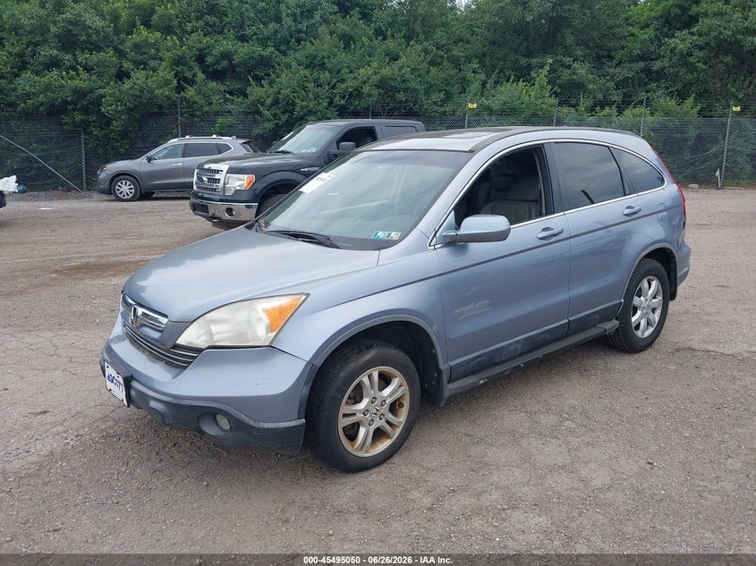 2007 Honda Cr-v VIN JHLRE48797C057102 IAAI salvage auction — NORMAL WEAR, Clear (Pennsylvania), sold $1,300 on 2026-07-17 (photo 2)