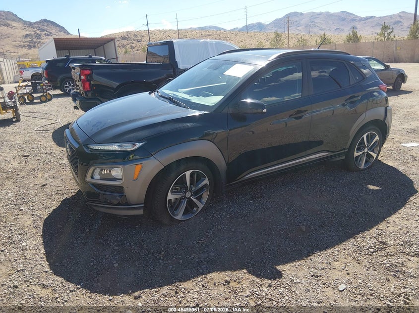 2018 Hyundai Kona VIN KM8K3CA51JU089899 IAAI salvage auction — FRONT END, Salvage (Nevada), sold $1,500 on 2026-07-31 (photo 2)