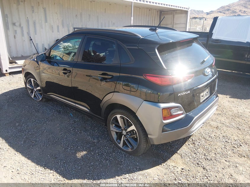 2018 Hyundai Kona VIN KM8K3CA51JU089899 IAAI salvage auction — FRONT END, Salvage (Nevada), sold $1,500 on 2026-07-31 (photo 3)