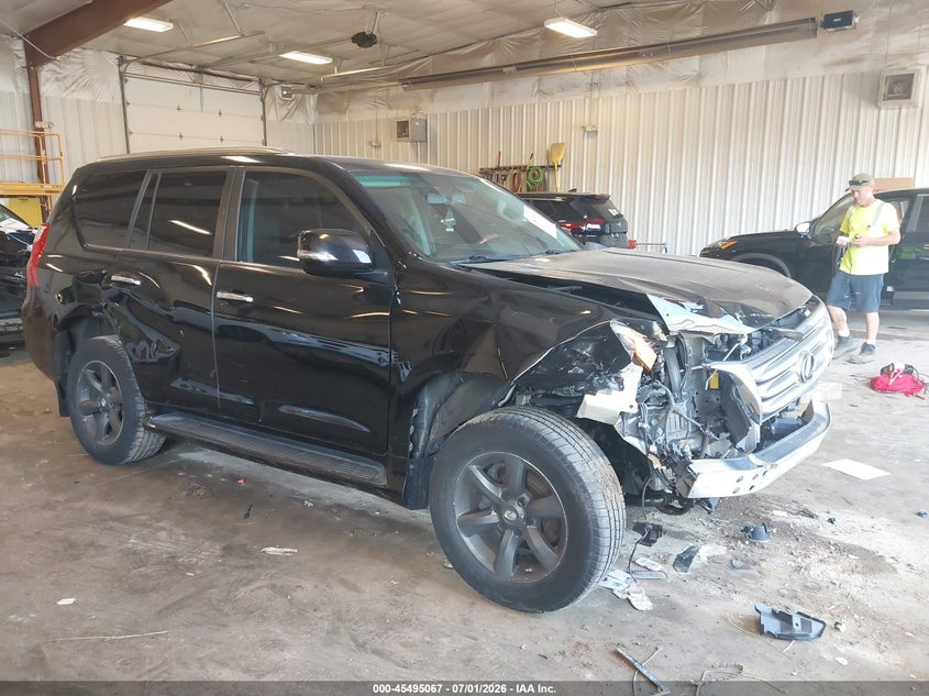 2011 Lexus Gx VIN JTJBM7FX9B5034547 IAAI salvage auction — FRONT END, Clear (Michigan), sold $4,150 on 2026-07-23 (photo 1)