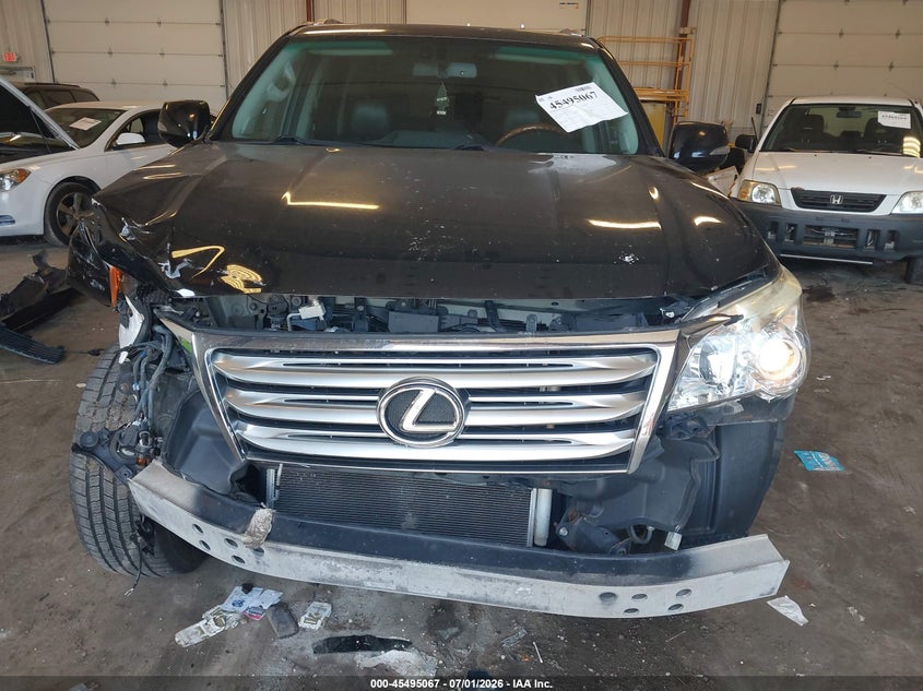 2011 Lexus Gx VIN JTJBM7FX9B5034547 IAAI salvage auction — FRONT END, Clear (Michigan), sold $4,150 on 2026-07-23 (photo 6)