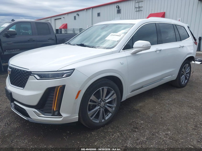 2020 Cadillac Xt6 VIN 1GYKPFRS8LZ187297 IAAI salvage auction — REAR END, Wait Title, sold $9,900 on 2026-08-22 (photo 2)
