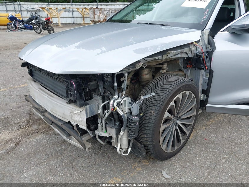 2019 Audi E-tron VIN WA1VAAGE6KB024895 IAAI salvage auction — LEFT FRONT, Clear (Michigan), sold $14,300 on 2026-07-15 (photo 6)