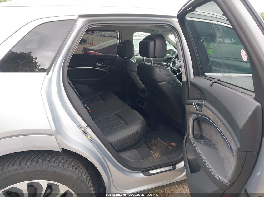2019 Audi E-tron VIN WA1VAAGE6KB024895 IAAI salvage auction — LEFT FRONT, Clear (Michigan), sold $14,300 on 2026-07-15 (photo 8)