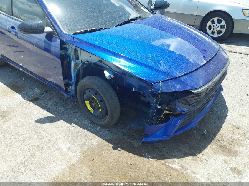 2025 Hyundai Elantra VIN KMHLM4DG3SU941675 IAAI salvage auction — RIGHT FRONT, Nrc Lienholder Repossession Paperwork (Mississippi), sold $7,525 on 2026-07-14 (photo 6)