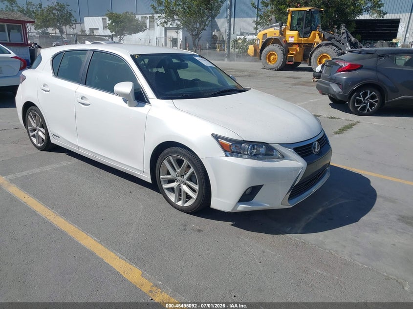 2016 Lexus Ct VIN JTHKD5BH5G2270416 IAAI salvage auction — ENGINE DAMAGE, Salvage (California), sold $1,550 on 2026-07-29 (photo 1)