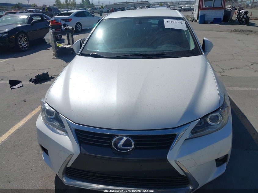 2016 Lexus Ct VIN JTHKD5BH5G2270416 IAAI salvage auction — ENGINE DAMAGE, Salvage (California), sold $1,550 on 2026-07-29 (photo 6)