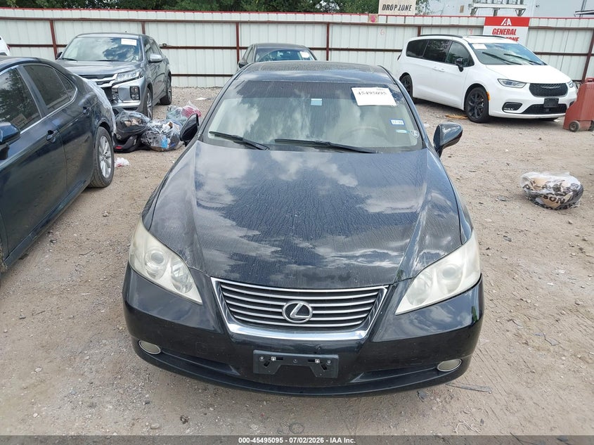 2007 Lexus Es 350 VIN JTHBJ46G172064577 IAAI salvage auction — REPOSSESSION, Nrc Lienholder Repossession Paperwork (Texas), sold $1,100 on 2026-07-16 (photo 6)