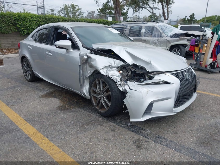 2015 Lexus Is VIN JTHBE1D24F5016529 IAAI salvage auction — RIGHT FRONT, Salvage (California), sold $1,950 on 2026-07-28 (photo 1)