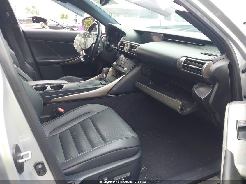2015 Lexus Is VIN JTHBE1D24F5016529 IAAI salvage auction — RIGHT FRONT, Salvage (California), sold $1,950 on 2026-07-28 (photo 5)
