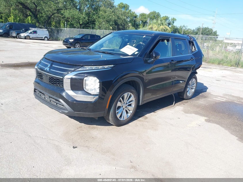2025 Mitsubishi Outlander VIN JA4J3UA84SZ021675 IAAI salvage auction — REAR END, Clear (Colorado), sold $4,325 on 2026-07-29 (photo 2)
