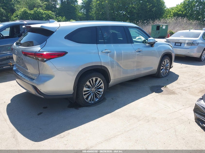 2020 Toyota Highlander VIN 5TDFZRBH7LS045400 IAAI salvage auction — FRONT END, Salvage - Greater Than 75% (Maryland), sold $14,500 on 2026-08-01 (photo 4)