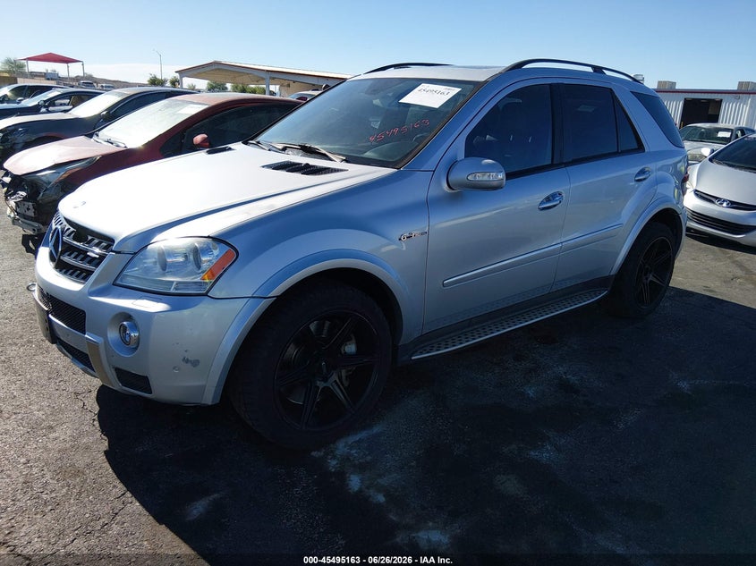 2008 Mercedes-benz M-class VIN 4JGBB77EX8A307786 IAAI salvage auction — NORMAL WEAR, Clear (Nevada), sold $1,500 on 2026-07-18 (photo 2)