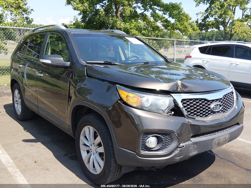 2011 Kia Sorento VIN 5XYKU4A21BG113554 IAAI salvage auction — FRONT END, Salvage (New Jersey), sold $1,700 on 2026-07-31 (photo 1)