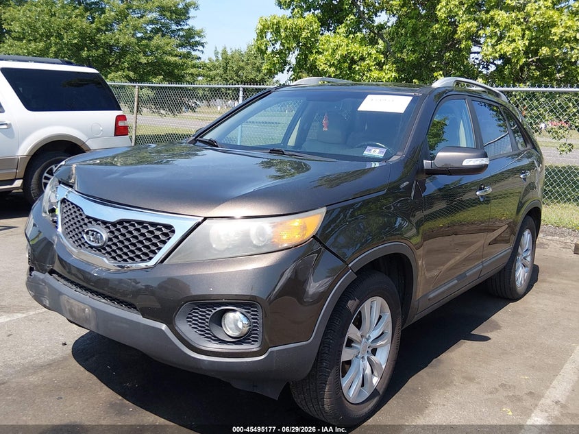 2011 Kia Sorento VIN 5XYKU4A21BG113554 IAAI salvage auction — FRONT END, Salvage (New Jersey), sold $1,700 on 2026-07-31 (photo 2)