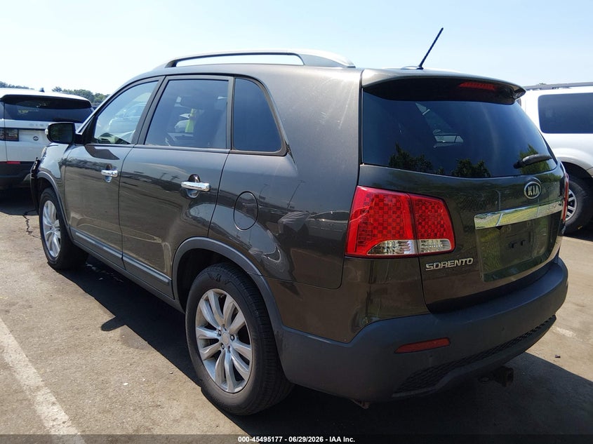2011 Kia Sorento VIN 5XYKU4A21BG113554 IAAI salvage auction — FRONT END, Salvage (New Jersey), sold $1,700 on 2026-07-31 (photo 3)