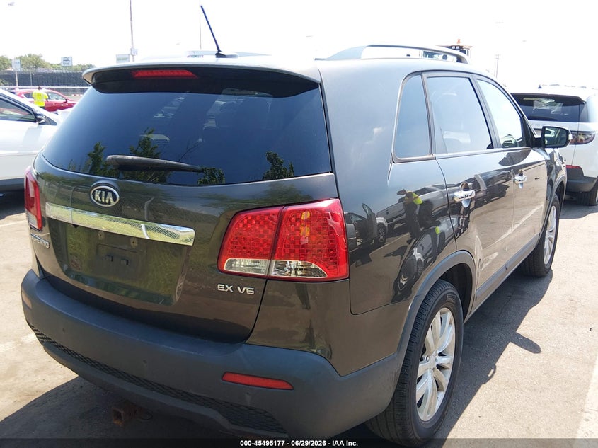 2011 Kia Sorento VIN 5XYKU4A21BG113554 IAAI salvage auction — FRONT END, Salvage (New Jersey), sold $1,700 on 2026-07-31 (photo 4)