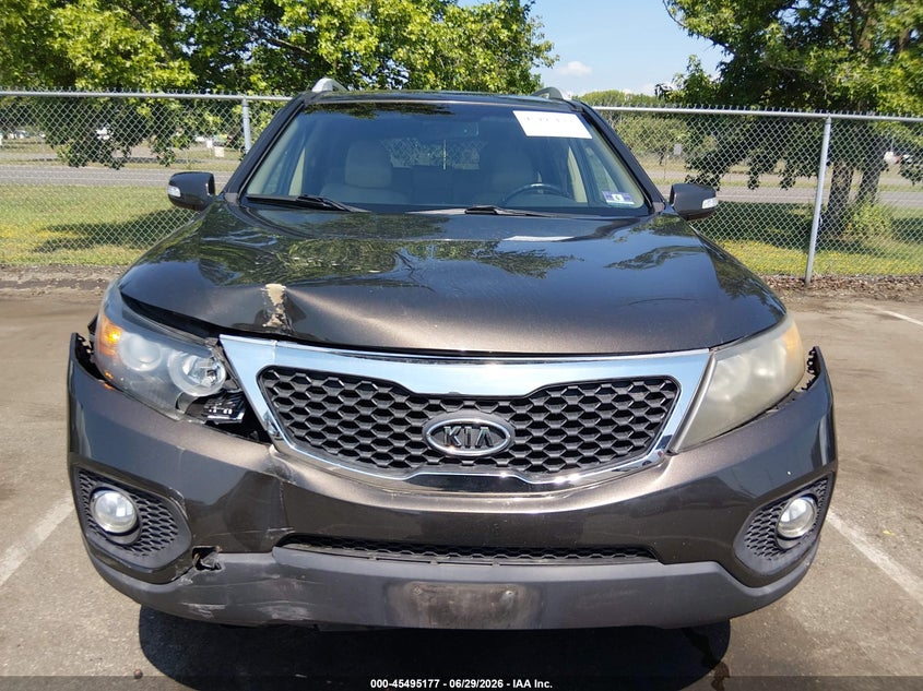 2011 Kia Sorento VIN 5XYKU4A21BG113554 IAAI salvage auction — FRONT END, Salvage (New Jersey), sold $1,700 on 2026-07-31 (photo 6)