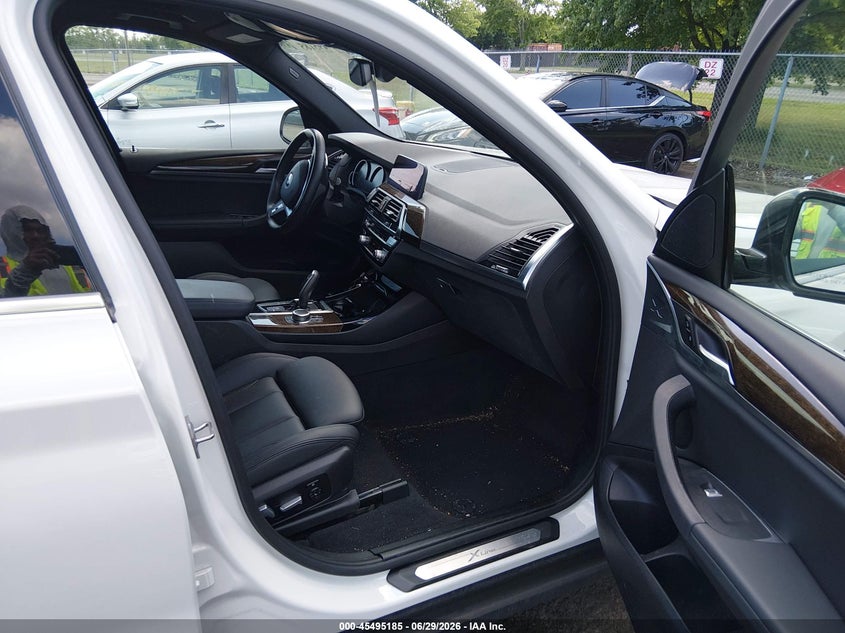 2020 BMW X3 VIN 5UXTY5C00L9B29887 IAAI salvage auction — FRONT & REAR, Salvage Title, sold $7,000 on 2026-08-29 (photo 5)
