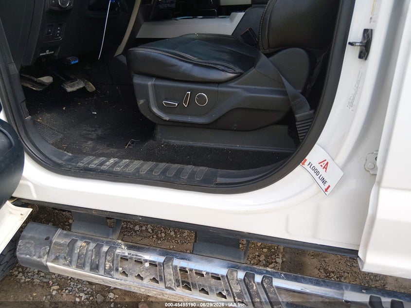 2018 Ford F250 VIN 1FT7W2BT8JEB47171 IAAI salvage auction — WATER/FLOOD, Certificate Of Destruction (Louisiana), sold $11,100 on 2026-07-29 (photo 6)