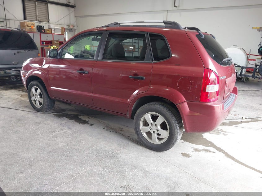 2005 Hyundai Tucson VIN KM8JM12B85U121674 IAAI salvage auction — NORMAL WEAR, Clear (Missouri), sold $550 on 2026-07-13 (photo 3)