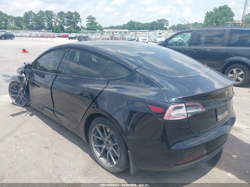 2022 Tesla Model 3 VIN 5YJ3E1EA8NF191309 IAAI salvage auction — FRONT END, Clear (Georgia), sold $4,100 on 2026-07-08 (photo 3)