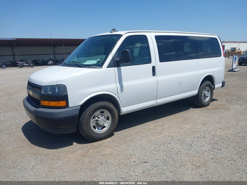 2019 Chevrolet Express 2500 VIN 1GAWGEFG7K1282361 IAAI salvage auction — REAR END, SF97 (California), sold $15,900 on 2026-08-25 (photo 2)