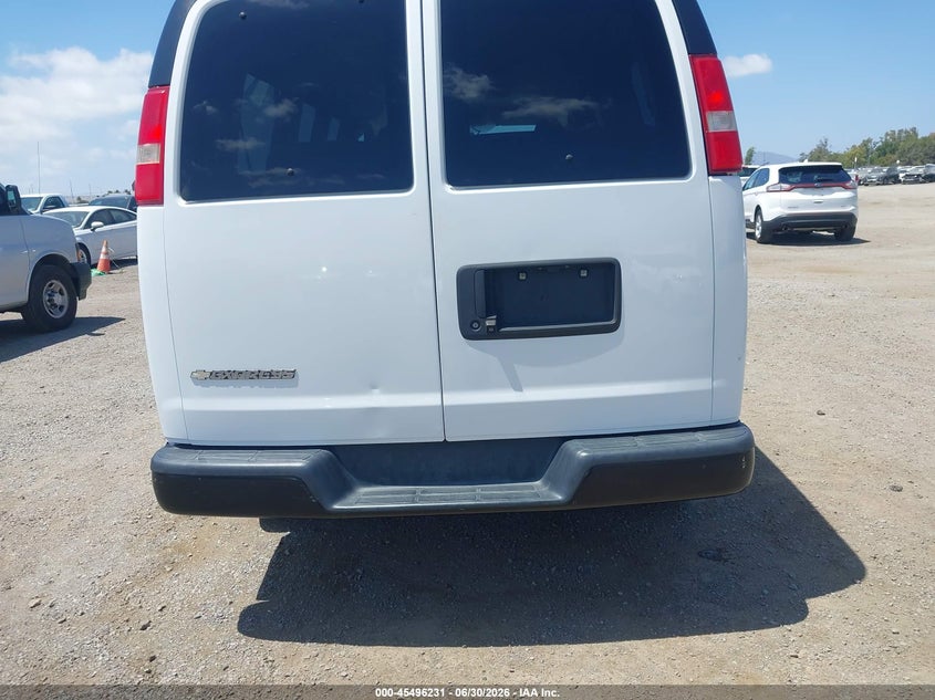 2019 Chevrolet Express 2500 VIN 1GAWGEFG7K1282361 IAAI salvage auction — REAR END, SF97 (California), sold $15,900 on 2026-08-25 (photo 6)