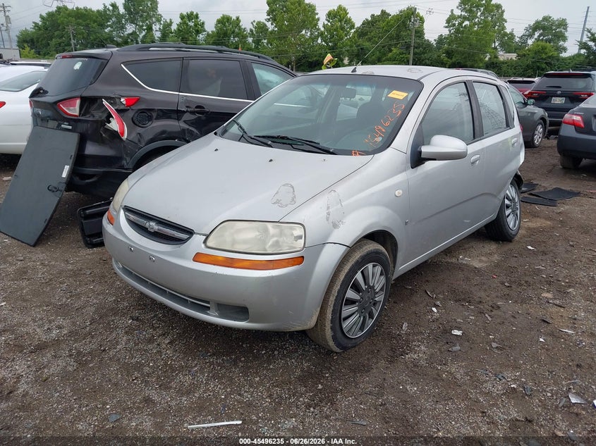 2007 Chevrolet Aveo VIN KL1TD66607B705239 IAAI salvage auction — REAR END, Salvage (Ohio), sold $275 on 2026-07-16 (photo 2)
