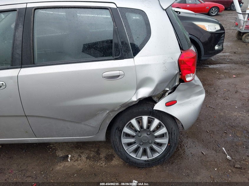 2007 Chevrolet Aveo VIN KL1TD66607B705239 IAAI salvage auction — REAR END, Salvage (Ohio), sold $275 on 2026-07-16 (photo 6)
