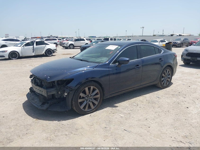 2018 Mazda 6 VIN JM1GL1VM6J1332334 IAAI salvage auction — FRONT END, Original (Texas), sold $4,400 on 2026-07-29 (photo 2)