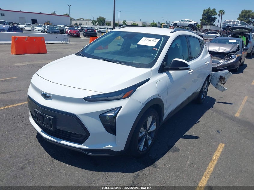 2023 Chevrolet Bolt euv VIN 1G1FY6S08P4193819 IAAI salvage auction — LEFT REAR, Salvage (California), sold $7,900 on 2026-07-13 (photo 2)