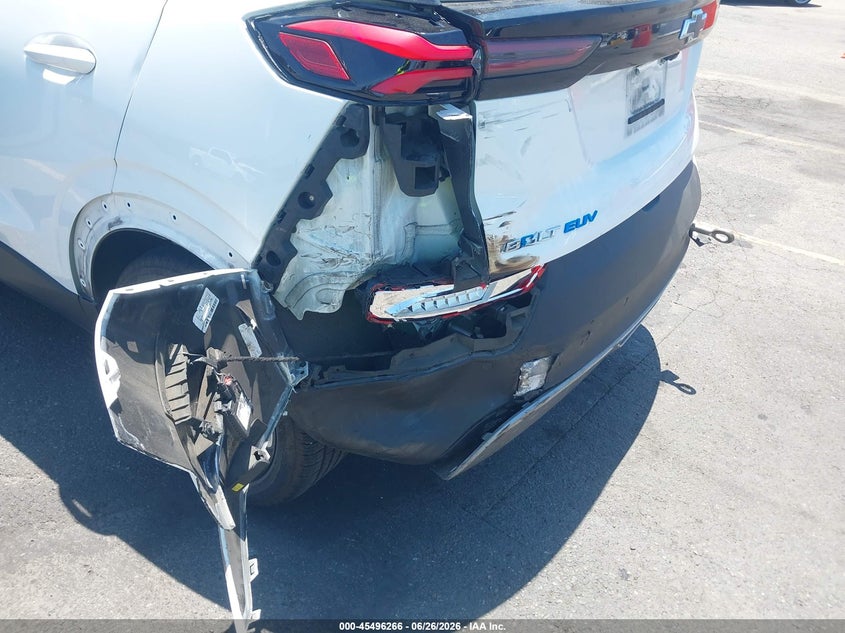 2023 Chevrolet Bolt euv VIN 1G1FY6S08P4193819 IAAI salvage auction — LEFT REAR, Salvage (California), sold $7,900 on 2026-07-13 (photo 6)