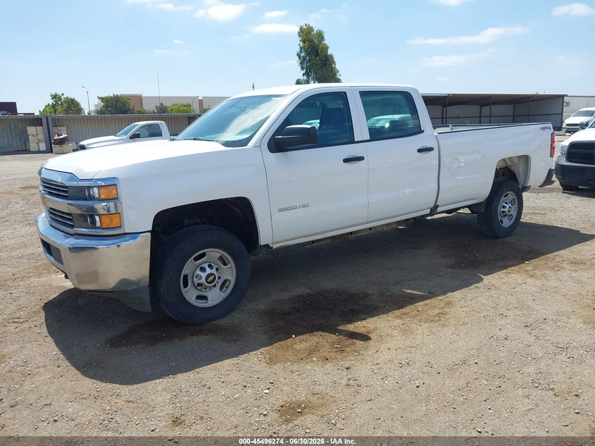 2017 Chevrolet Silverado 2500 VIN 1GC1KUEG1HF200244 IAAI salvage auction — REAR END, Sf97 (California), sold $14,600 on 2026-07-28 (photo 2)