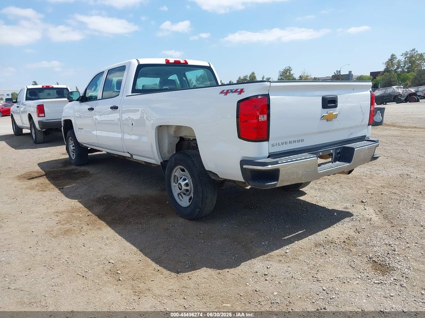 2017 Chevrolet Silverado 2500 VIN 1GC1KUEG1HF200244 IAAI salvage auction — REAR END, Sf97 (California), sold $14,600 on 2026-07-28 (photo 3)