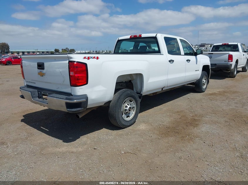 2017 Chevrolet Silverado 2500 VIN 1GC1KUEG1HF200244 IAAI salvage auction — REAR END, Sf97 (California), sold $14,600 on 2026-07-28 (photo 4)