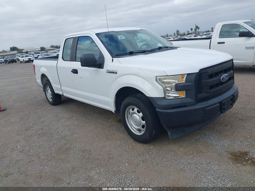 2017 Ford F-150 VIN 1FTEX1C89HKE26858 IAAI salvage auction — NORMAL WEAR, Sf97 (California), sold $13,100 on 2026-07-28 (photo 1)