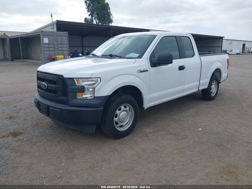 2017 Ford F-150 VIN 1FTEX1C89HKE26858 IAAI salvage auction — NORMAL WEAR, Sf97 (California), sold $13,100 on 2026-07-28 (photo 2)