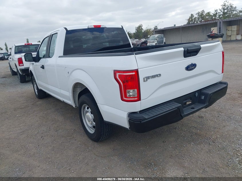 2017 Ford F-150 VIN 1FTEX1C89HKE26858 IAAI salvage auction — NORMAL WEAR, Sf97 (California), sold $13,100 on 2026-07-28 (photo 3)