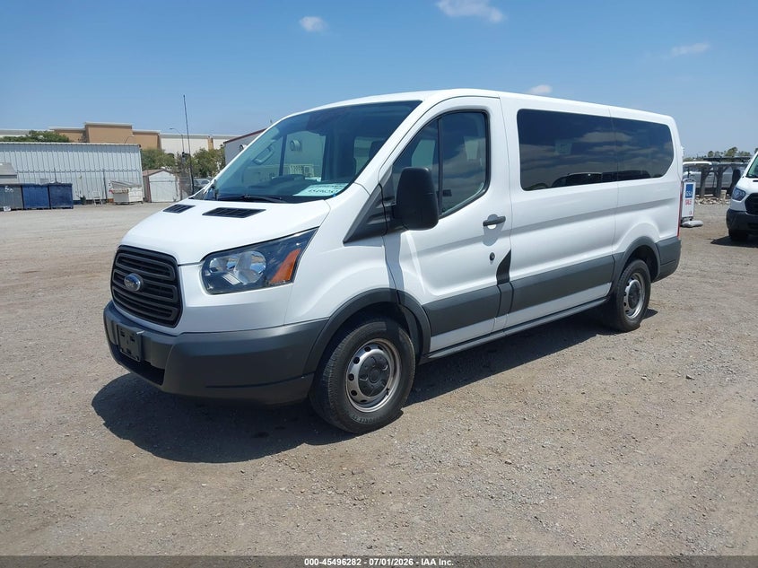 2018 Ford Transit 150 VIN 1FMZK1ZM5JKB42522 IAAI salvage auction — NORMAL WEAR, Sf97 (California), sold $17,100 on 2026-07-28 (photo 2)